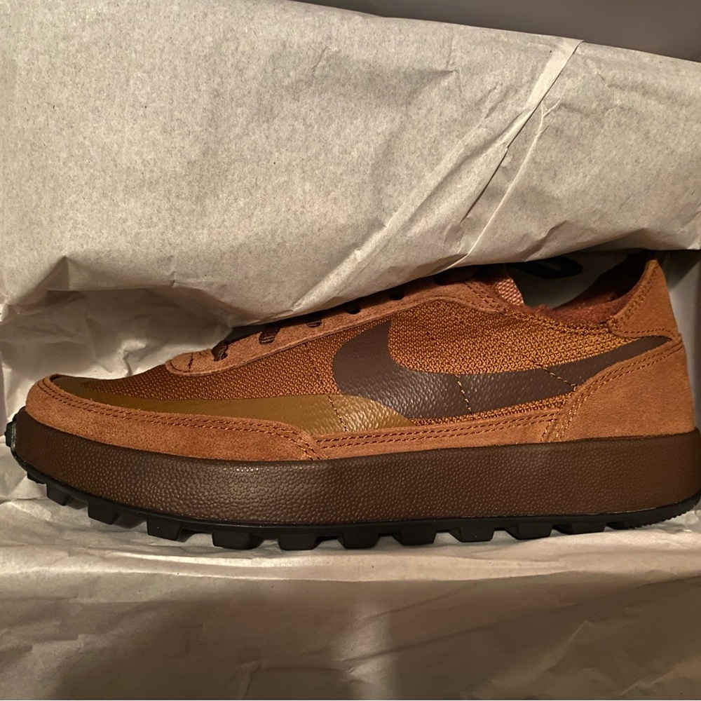 {SOLD}  Women’s NikeCraft General Purpose Shoe, “Tom Sachs, Field Brown”, size 9